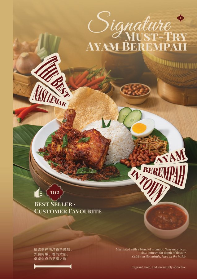 Rasa Nanyang Kopitiam menu